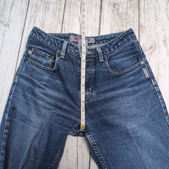 Vintage Silver Jeans Size 28 Flare Medium Wash Sample - Picture 5 of 9